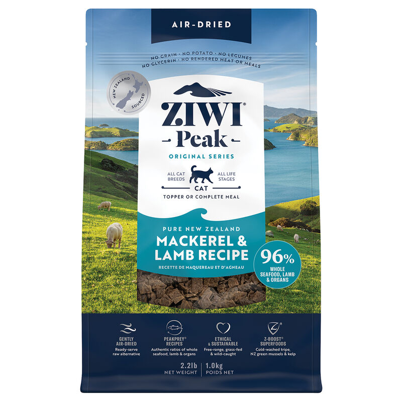 ZIWI, Feline - Air Dried Mackerel & Lamb image number null
